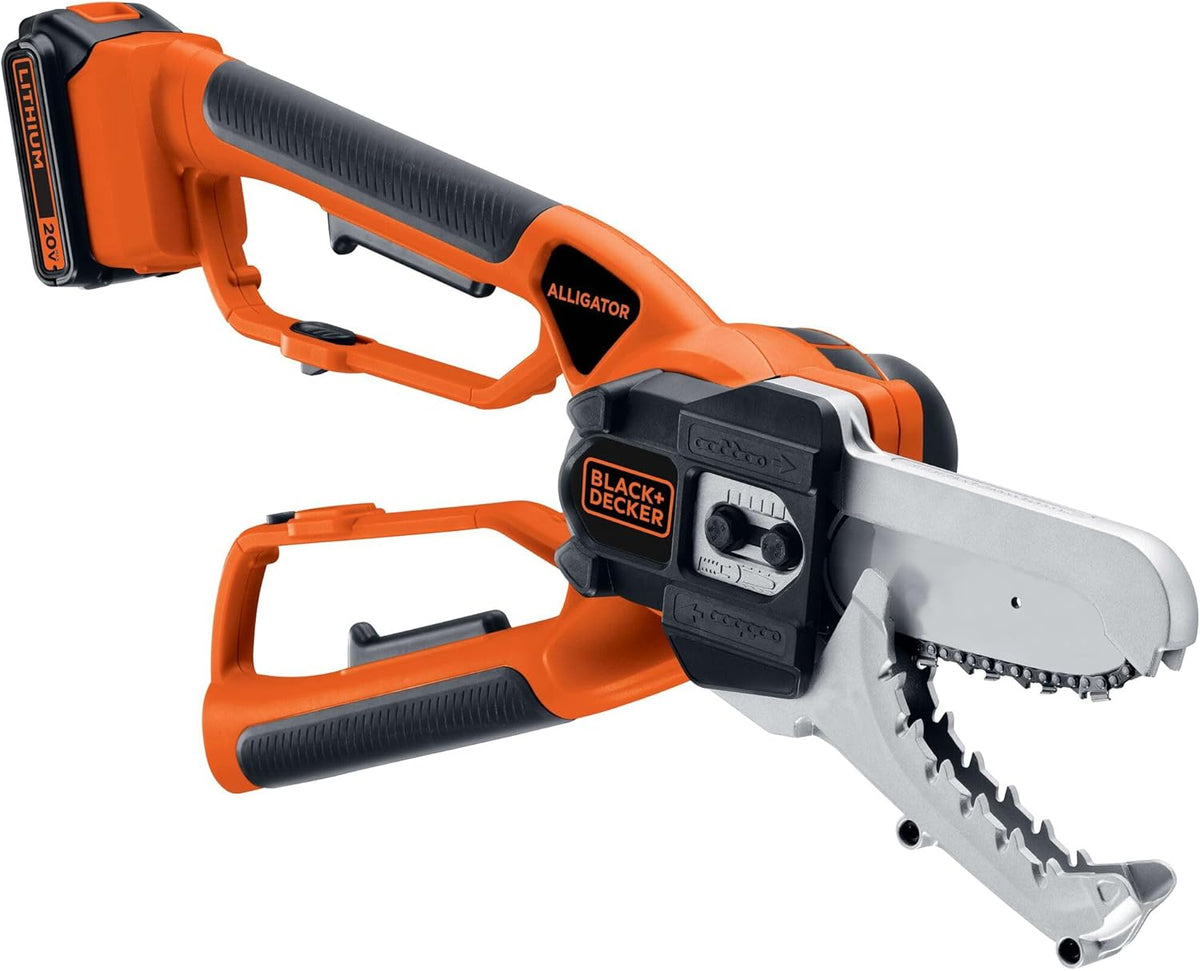 BLACK+DECKER 20V MAX* Alligator Lopper Cordless Chainsaw, Tool Only (LLP120B)