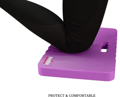 Comfy Extra Large Thick Waterproof Gardening Kneeling Pad Foam Kneeler Mat Garden Knee Pad Cushion for Gardening Planting Yard Work Prayer Yoga Mechanic Workout Baby Bath