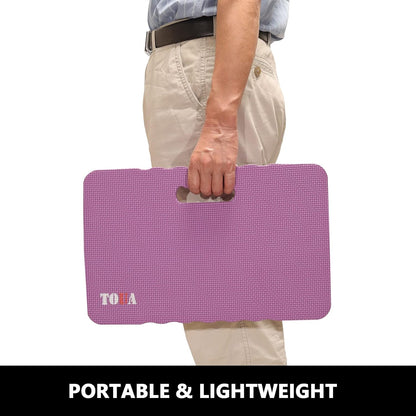 Kneeling Pad Thick Extra Large High Density Foam Comfort Kneeling Pad for Work Gardening Yoga Exercise Garden Knee Pad, 1 Pack