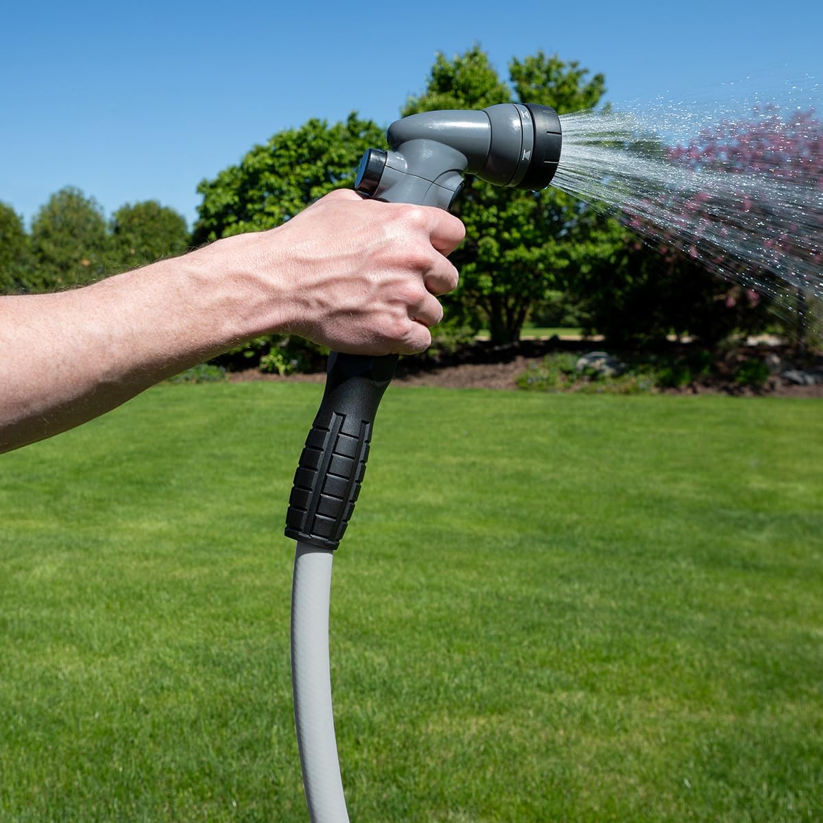 Flexzilla Garden Hose 5/8 in. x 50 ft., Lightweight All-Weather Water Hose, Durable and Flexible, Leak-Free Connections