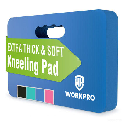 WORKPRO Extra Thick Kneeling Pad, Soft NBR Foam Cushioning for Knee, Large Foam Kneeler Mat for Gardening, Bathing Baby, Exercise, Workout Supplies, 17.5 x 11 x 1.5 in, Black
