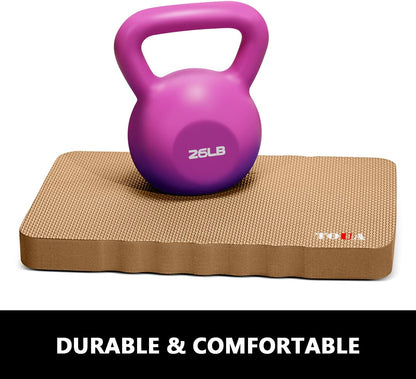 Kneeling Pad Thick Extra Large High Density Foam Comfort Kneeling Pad for Work Gardening Yoga Exercise Garden Knee Pad, 1 Pack