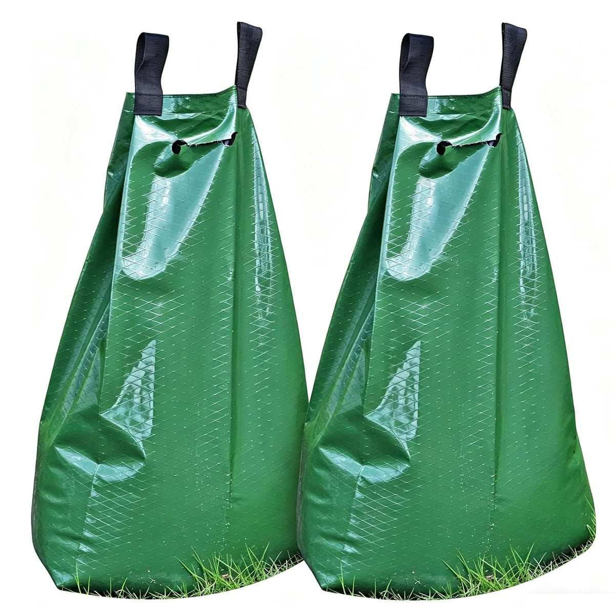 Slow Release PE Tree Watering Bag Ring Bladders Water Deep Automatic Drip Irrigation Drippers Root Waterer Globe Soaker for New Plant Trees Trunk 20 Gallon (1 Pack)