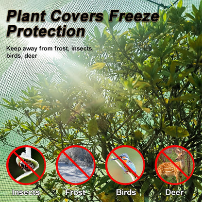 40″*40″*31″ Winter Plant Warm Covers - Raised Bed Cover, Garden Row Accelerator, Warm Tent Freeze Protection Humidity Domes for Germination, Seedling Propagation Protecting Plants from Animals 2 PCS