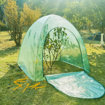40″*40″*31″ Winter Plant Warm Covers - Raised Bed Cover, Garden Row Accelerator, Warm Tent Freeze Protection Humidity Domes for Germination, Seedling Propagation Protecting Plants from Animals 2 PCS