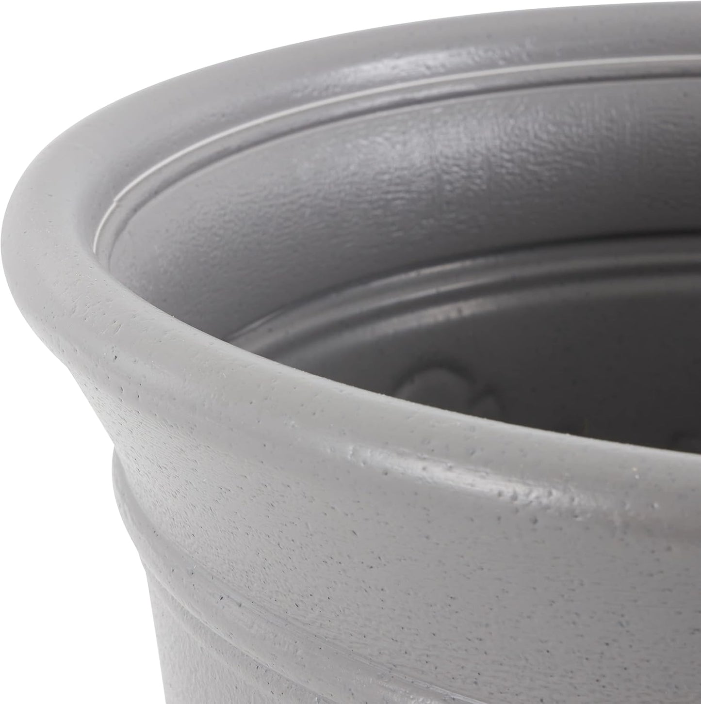 Suncast 300 Foot Heavy Duty 5 Gallon Decorative Plastic Hose Pot for Expandable and Lightweight Hoses, Ideal for Garden, Patio and Backyard Use