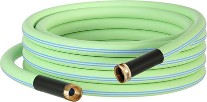 Atlantic Female to Female Heavy Duty Garden Hose 5/8 Inch x 2 ft Black Water Hose Short Connection Leader Hose 2 Foot - Colors C