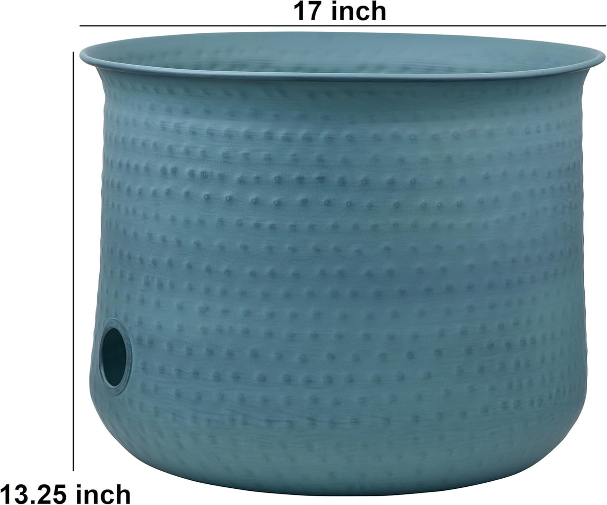 Garden Hose Pot Holder | Water Hose Container Pot For Outside or Indoor Use | Expandable Water Hose Hider Storage Organizer No Lid