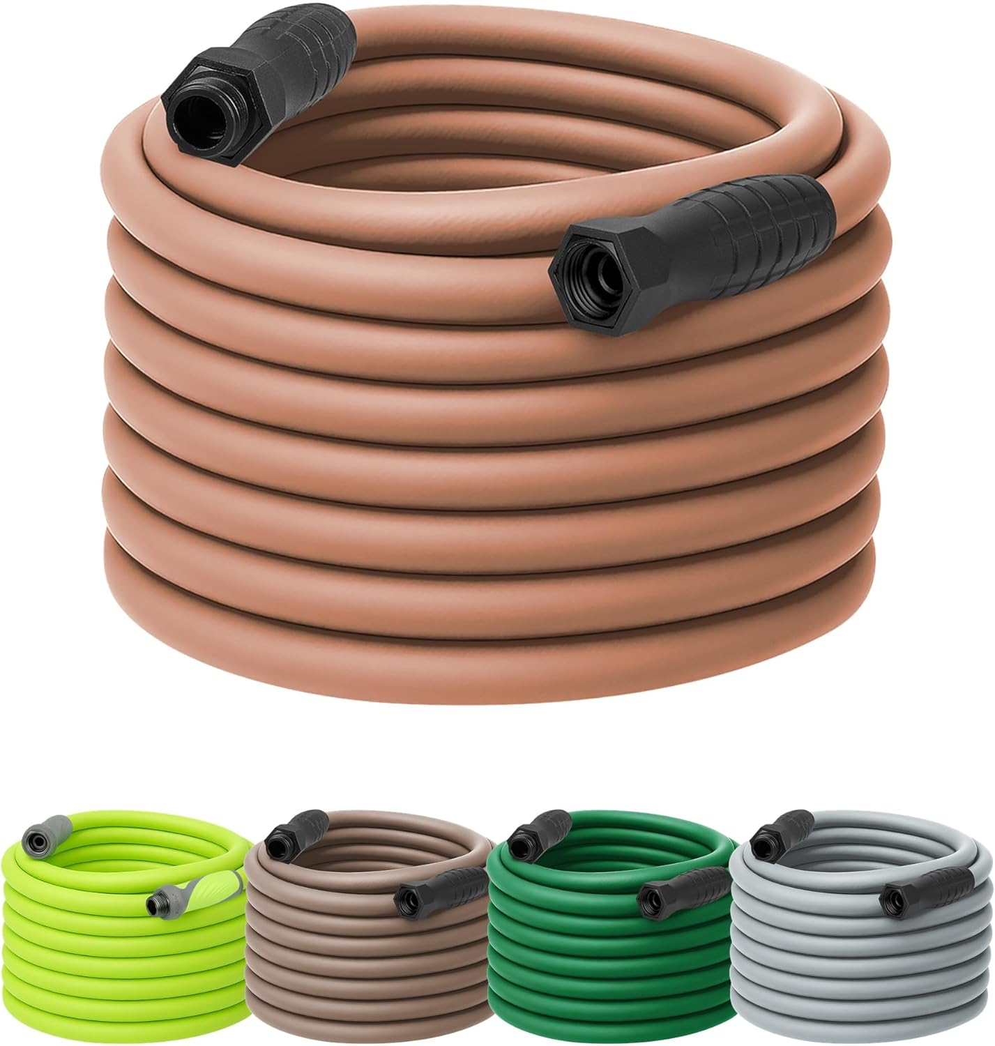 Flexzilla Garden Hose 5/8 in. x 50 ft., Lightweight All-Weather Water Hose, Durable and Flexible, Leak-Free Connections