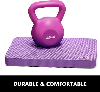 Kneeling Pad Thick Extra Large High Density Foam Comfort Kneeling Pad for Work Gardening Yoga Exercise Garden Knee Pad, 1 Pack