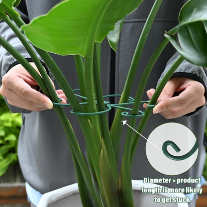 5PCS Monstera Plant Support Hook - 4.1 * 4.4IN Stem Holder
