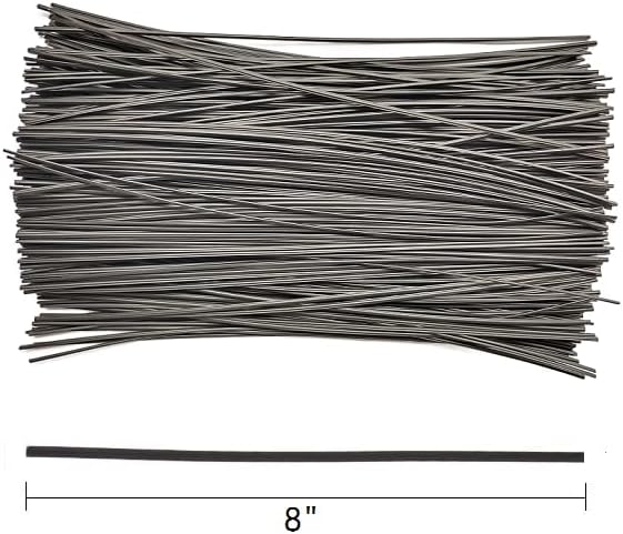 350 Pcs 12" Plastic Twist Ties, Garden Plant Twist Tie Cable Tie, Plastic Cable Ties for Bread Candy Bags, Gift Bags (White,12 Inch)