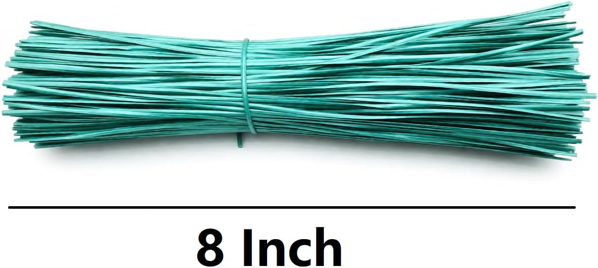 350 Pcs 12" Plastic Twist Ties, Garden Plant Twist Tie Cable Tie, Plastic Cable Ties for Bread Candy Bags, Gift Bags (White,12 Inch)