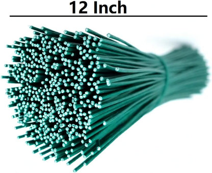 350 Pcs 12" Plastic Twist Ties, Garden Plant Twist Tie Cable Tie, Plastic Cable Ties for Bread Candy Bags, Gift Bags (White,12 Inch)
