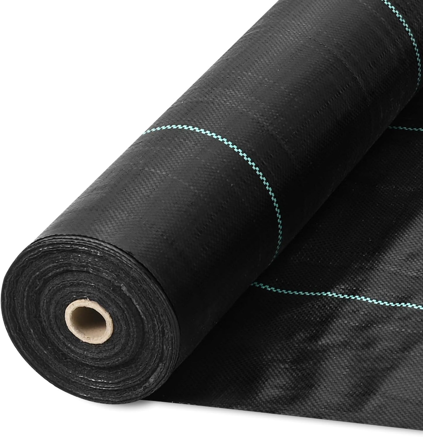 4FTx300FT Premium Heavy Duty Weed Barrier Landscape Fabric, 3.2OZ Woven Geotextile Fabric Under Gravel, High Permeability for Weed Blocker Weed Mat, Driveway Fabric, Weed Control Garden Cloth