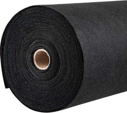 4FTx300FT Premium Heavy Duty Weed Barrier Landscape Fabric, 3.2OZ Woven Geotextile Fabric Under Gravel, High Permeability for Weed Blocker Weed Mat, Driveway Fabric, Weed Control Garden Cloth