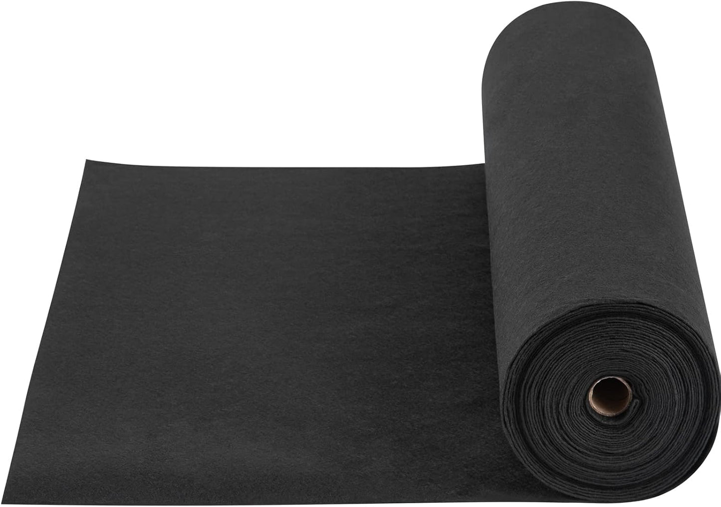 4FTx300FT Premium Heavy Duty Weed Barrier Landscape Fabric, 3.2OZ Woven Geotextile Fabric Under Gravel, High Permeability for Weed Blocker Weed Mat, Driveway Fabric, Weed Control Garden Cloth