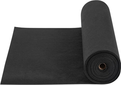4FTx300FT Premium Heavy Duty Weed Barrier Landscape Fabric, 3.2OZ Woven Geotextile Fabric Under Gravel, High Permeability for Weed Blocker Weed Mat, Driveway Fabric, Weed Control Garden Cloth