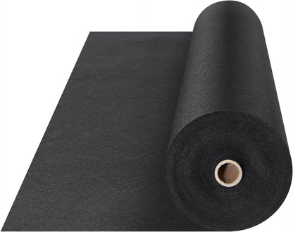 4FTx300FT Premium Heavy Duty Weed Barrier Landscape Fabric, 3.2OZ Woven Geotextile Fabric Under Gravel, High Permeability for Weed Blocker Weed Mat, Driveway Fabric, Weed Control Garden Cloth
