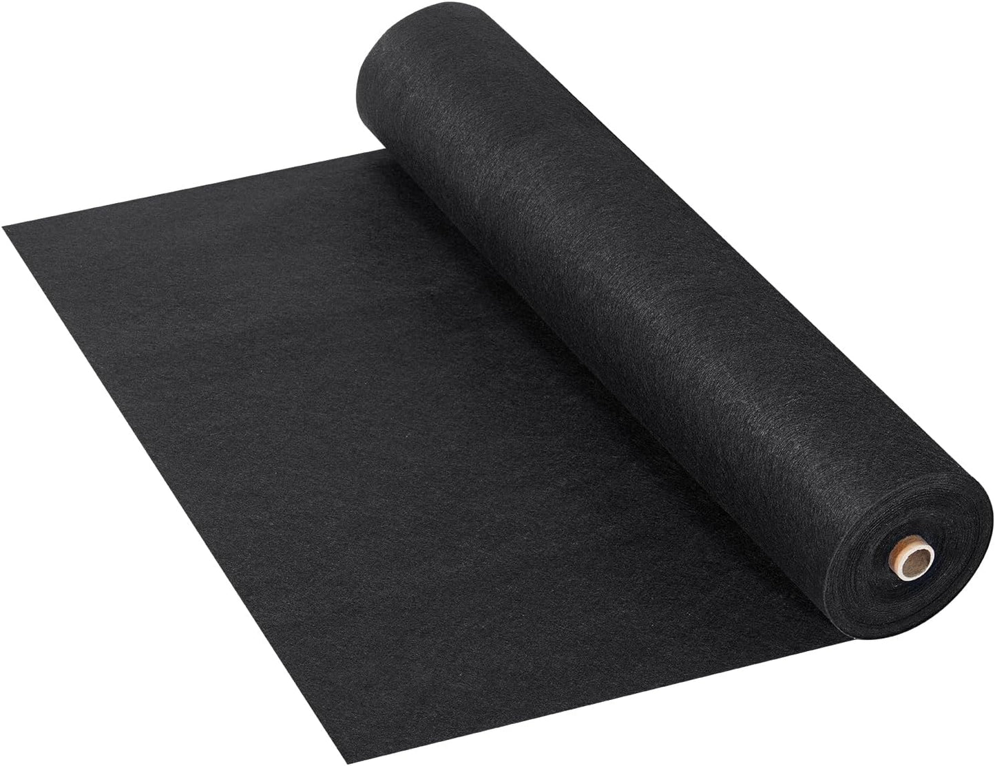 4FTx300FT Premium Heavy Duty Weed Barrier Landscape Fabric, 3.2OZ Woven Geotextile Fabric Under Gravel, High Permeability for Weed Blocker Weed Mat, Driveway Fabric, Weed Control Garden Cloth