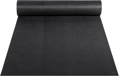 4FTx300FT Premium Heavy Duty Weed Barrier Landscape Fabric, 3.2OZ Woven Geotextile Fabric Under Gravel, High Permeability for Weed Blocker Weed Mat, Driveway Fabric, Weed Control Garden Cloth