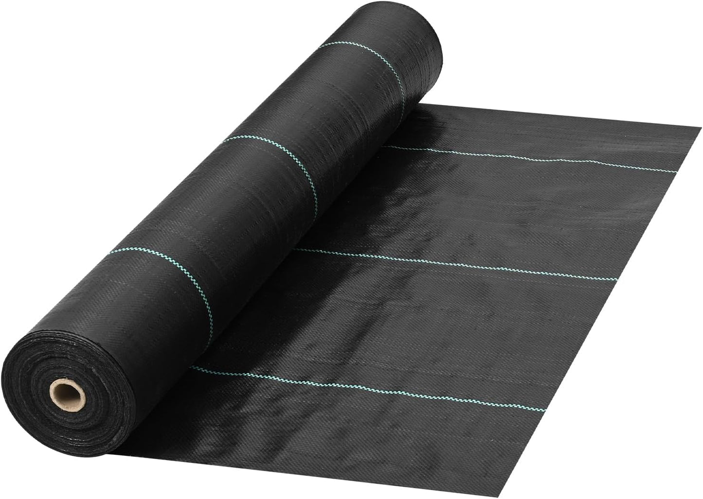 4FTx300FT Premium Heavy Duty Weed Barrier Landscape Fabric, 3.2OZ Woven Geotextile Fabric Under Gravel, High Permeability for Weed Blocker Weed Mat, Driveway Fabric, Weed Control Garden Cloth