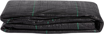 4FTx300FT Premium Heavy Duty Weed Barrier Landscape Fabric, 3.2OZ Woven Geotextile Fabric Under Gravel, High Permeability for Weed Blocker Weed Mat, Driveway Fabric, Weed Control Garden Cloth