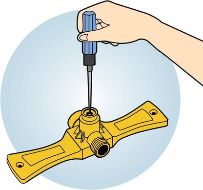 Port-A-Rain Above-Ground Sprinkler System, Green - 58092