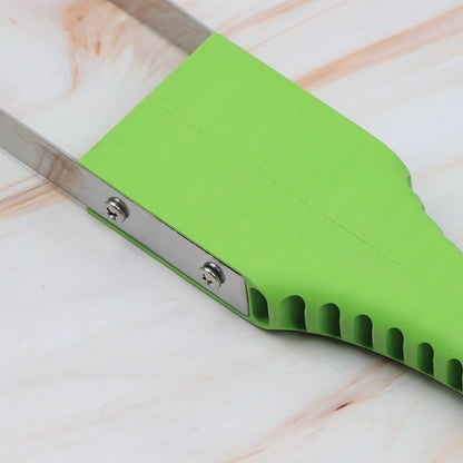 1 PCS Garden Bandit Hand Loop Weeder Tool, Iron Loop Design & Sharp Blades Manual Weeders Tool with UV-Resistant Plastic Handle for Weeding, Loosening, Planting Weeding Gardening Tools