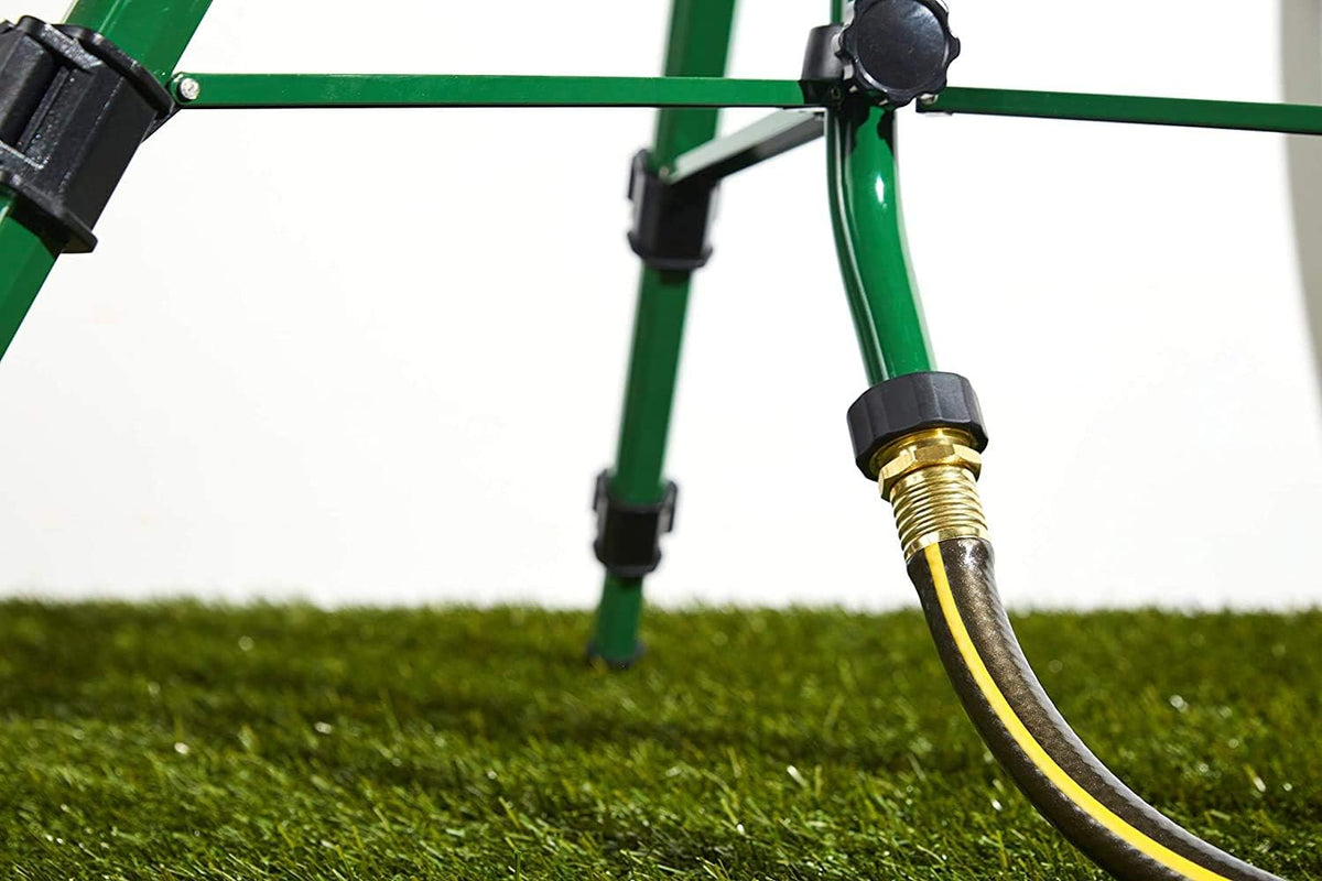 Heavy Duty Brass Lawn Impact Sprinkler on Tripod Base, Water Yard - 58308N (2)
