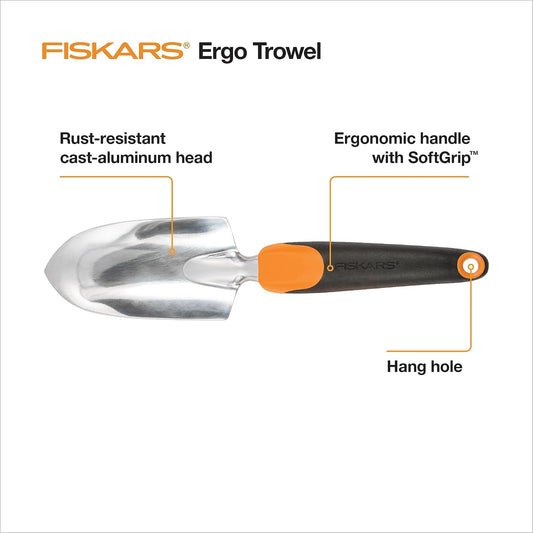 Ergo Garden Trowel, Hand Tool for Digging & Planting, 6-Pack