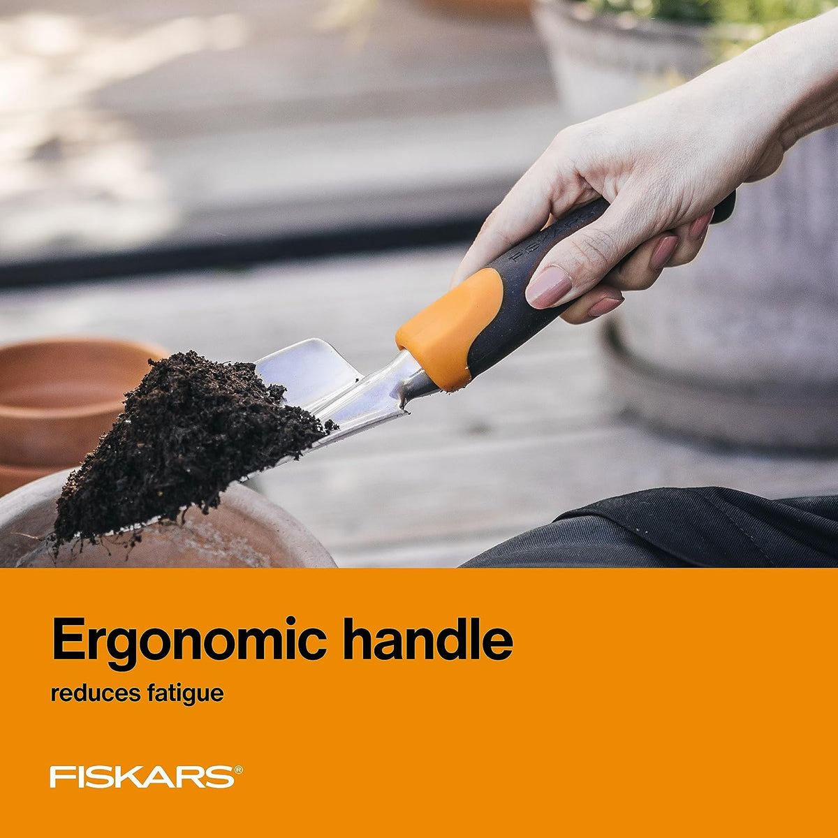 Ergo Garden Trowel, Hand Tool for Digging & Planting, 6-Pack