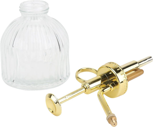 Glass Watering can 6.29in Transparent Plant Mister Spray Bottle with Long Spout Indoor Watering can for Succulents Garden Plants Home Use 1 Watering Kettle