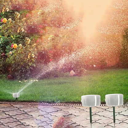 2pc Sprinkler Splash Shield for Lawns, Underground Sprinkler Guard (15in)