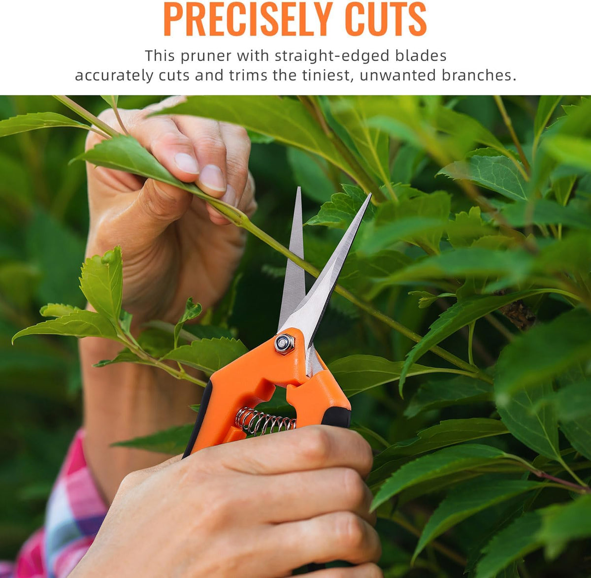 4 Pack Pruning Shears 6.5 Inch Stainless Steel Garden Scissors