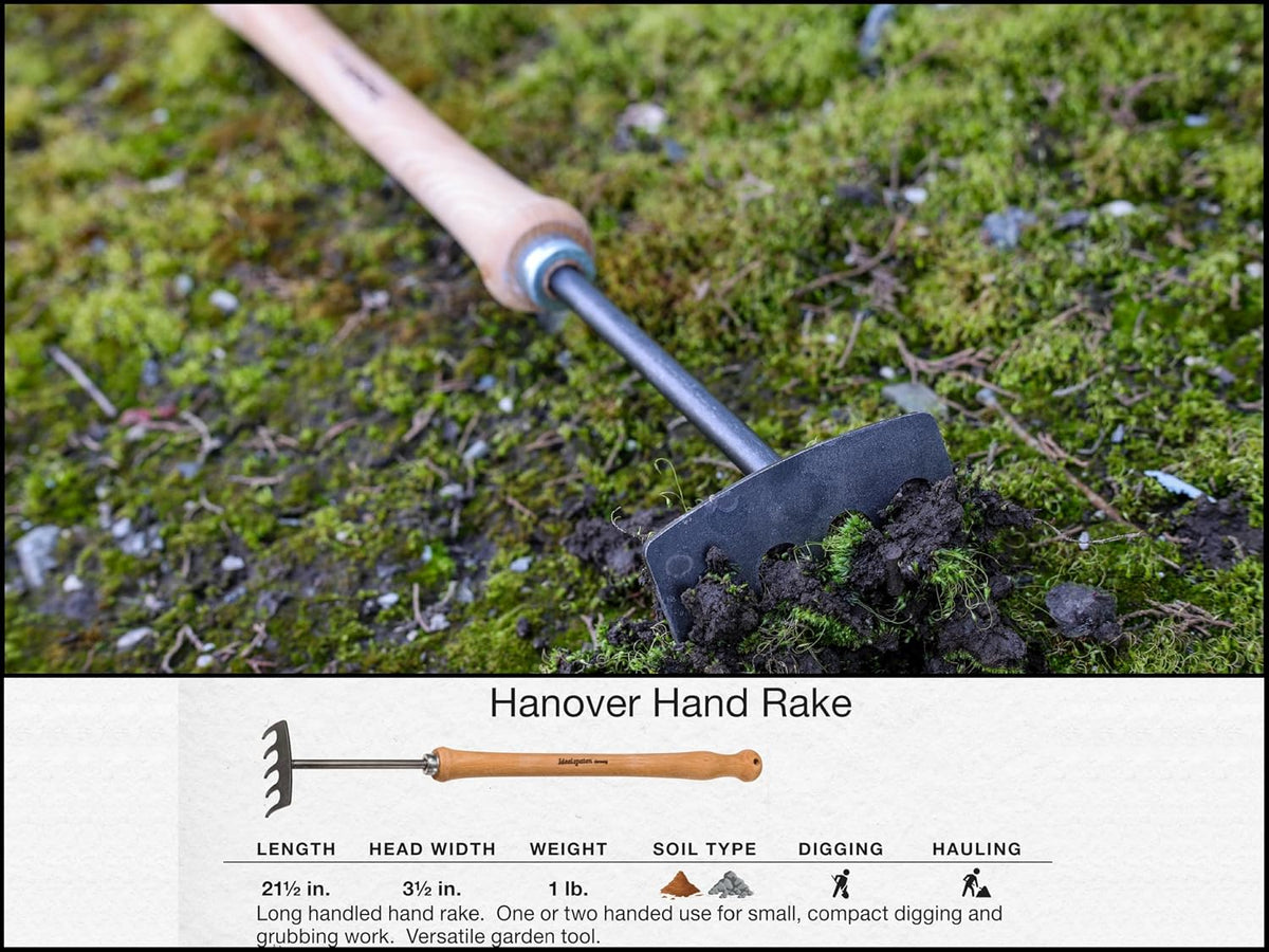 Made in Germany Since 1899 The Hanover Hand Rake (IS320)