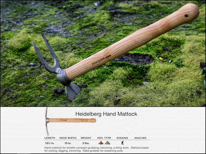 Made in Germany Since 1899 The Hanover Hand Rake (IS320)