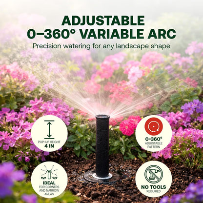 1804VAN 1800 Series Professional - 4 Inch Pop Up Sprinkler Head