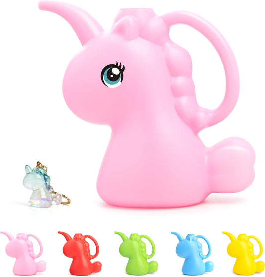 Small Watering Can for Indoor Plants 1/4 Gallon 1L Pink