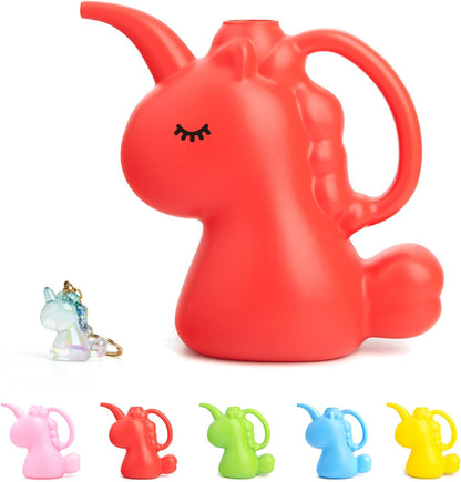 Small Watering Can for Indoor Plants 1/4 Gallon 1L Pink