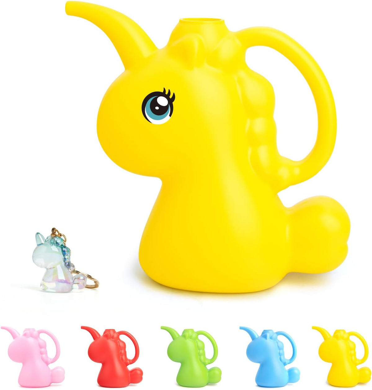 Small Watering Can for Indoor Plants 1/4 Gallon 1L Pink
