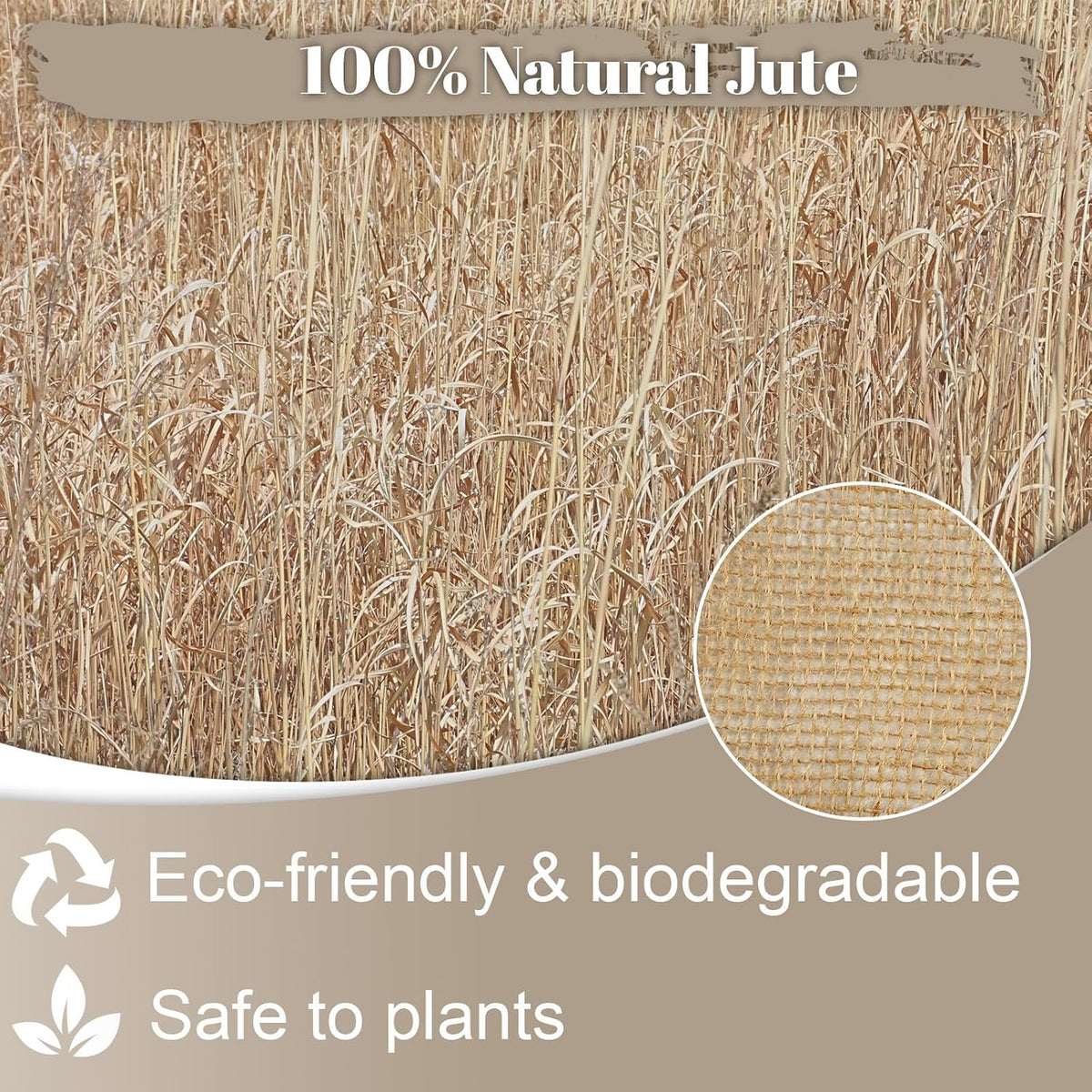 40 inches X 15 FT Natural Burlap Fabrics Plant Covers Freeze Protection,Winter Frost Plant Blankets,Tree Wraps Rolls Tree Trunk Protectors,Gardening Burlap Rolls for Decorations, Outdoor Weddings