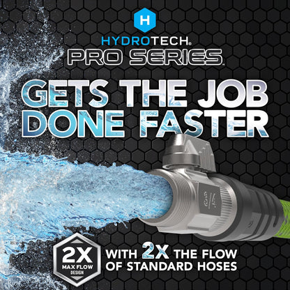 Pro Series 25 ft Max Flow Garden Hose, 3/4 in Diameter