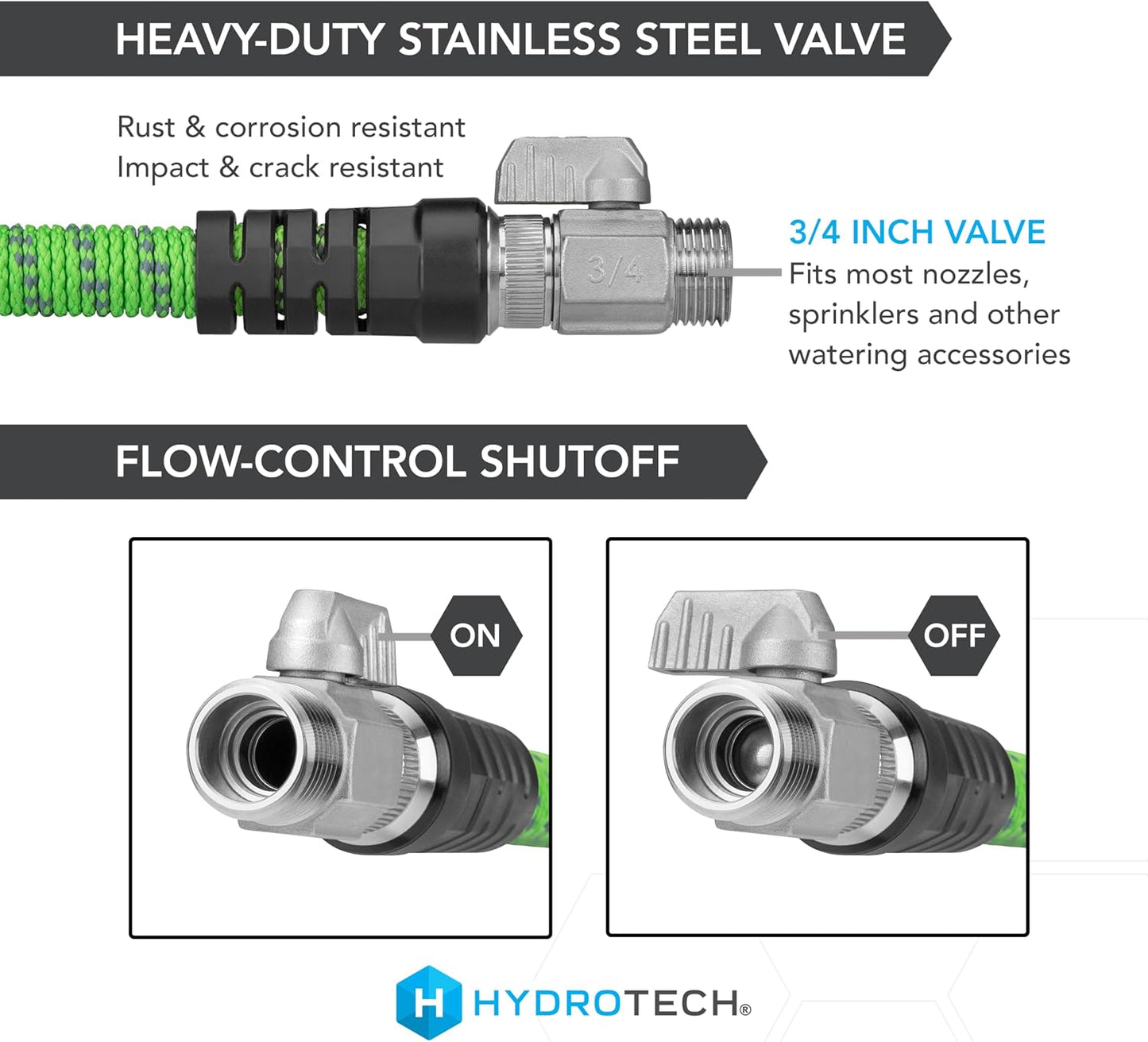 Pro Series 25 ft Max Flow Garden Hose, 3/4 in Diameter