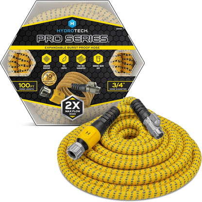 Pro Series 25 ft Max Flow Garden Hose, 3/4 in Diameter