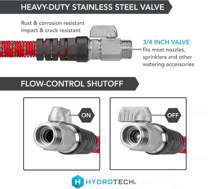 Pro Series 25 ft Max Flow Garden Hose, 3/4 in Diameter