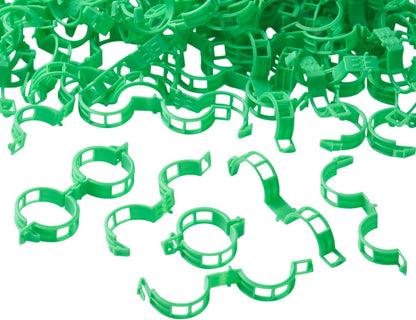 100 Pcs Plant Support Clips,Plastic Clips for Securing Plants