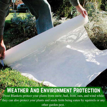 Frost Protection Blanket - Plant Covers Freeze Protection, Winter Plant Cover, Frost Blanket, Frost Cloth, Frost Blankets for Plants, Plant Frost Protector (7' x 7') - Colors A