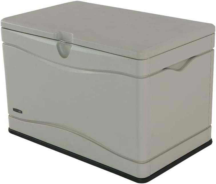 60012 Extra Large Deck Box, 130 Gallon, Desert Sand/Brown