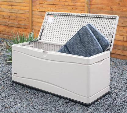 60012 Extra Large Deck Box, 130 Gallon, Desert Sand/Brown